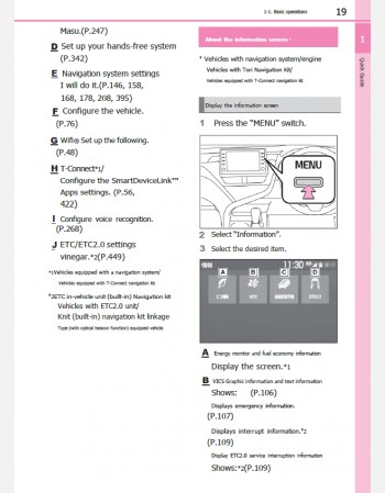 toyota camry 2021-2022 navigation manual